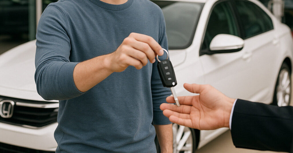 Returning a leased vehicle dent-free