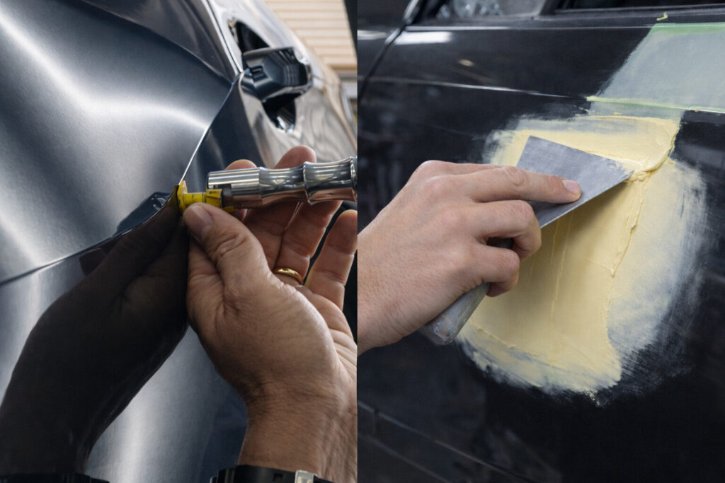 Paintless Dent Repair Process and Tools